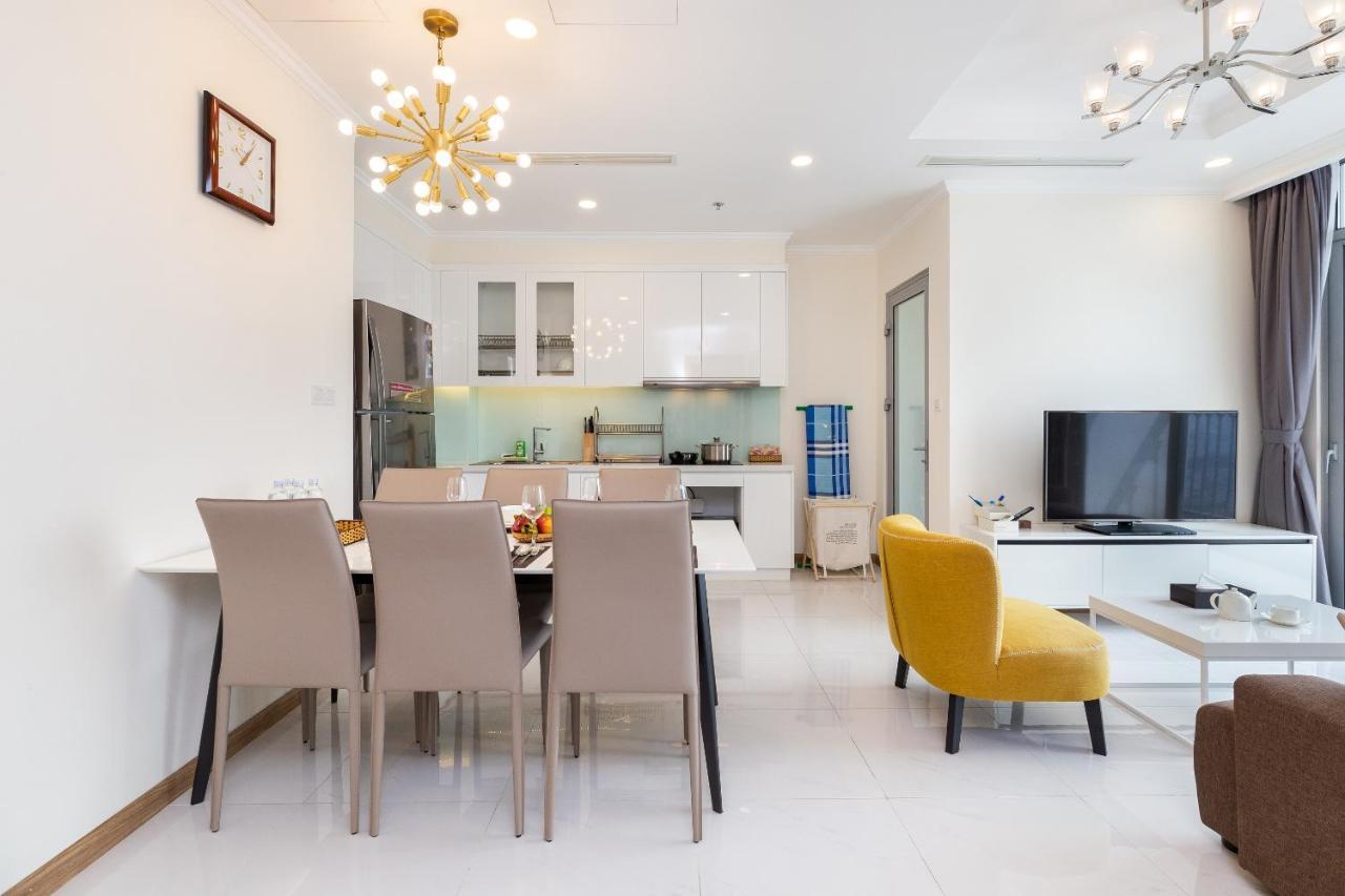 Hoasun Boutique Apartment - Vinhomes Central Park Ho Chi Minh City Bagian luar foto