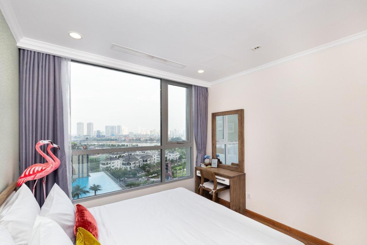 Hoasun Boutique Apartment - Vinhomes Central Park Ho Chi Minh City Bagian luar foto