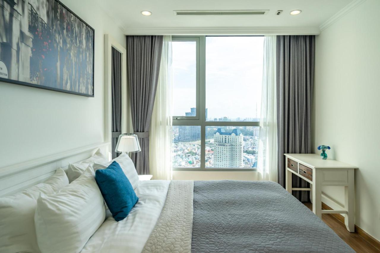 Hoasun Boutique Apartment - Vinhomes Central Park Ho Chi Minh City Bagian luar foto