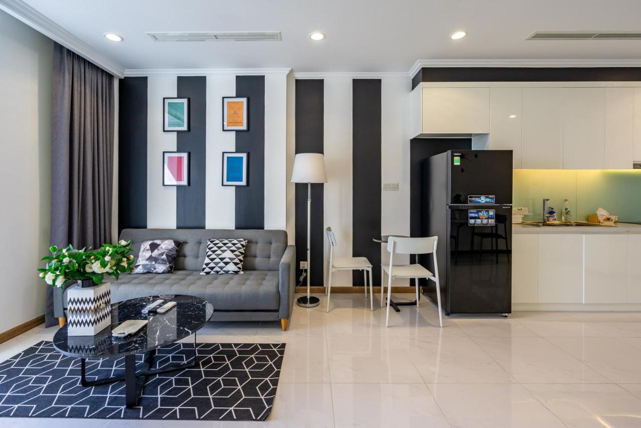 Hoasun Boutique Apartment - Vinhomes Central Park Ho Chi Minh City Bagian luar foto