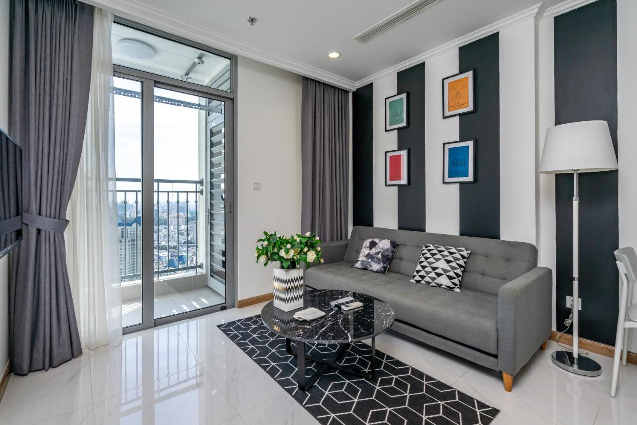 Hoasun Boutique Apartment - Vinhomes Central Park Ho Chi Minh City Bagian luar foto