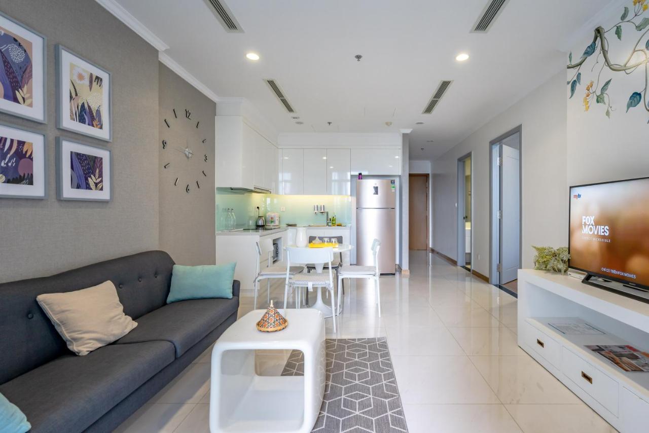 Hoasun Boutique Apartment - Vinhomes Central Park Ho Chi Minh City Bagian luar foto